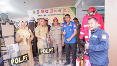 Photo of KETUA PANITIA HUT MALUT KE 23 SURIYANTO ANDILI TINJAU KESIAPAN PAMERAN PEKAN RAYA SOFIFI.