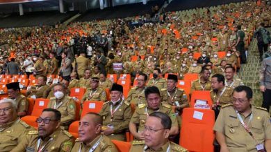 Photo of Gubernur Malut, Bupati  Hal-Tim Dan Kepala Daerah Se Malut Mengikuti Rakornas Kepala Daerah di Sentul Bogor