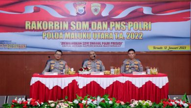 Photo of Gelar Rakorbin SDM dan PNS Polri, ini yang disampaikan Kapolda Malut