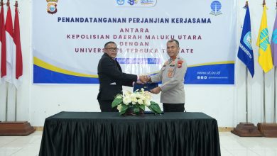 Photo of Kapolda Malut Hadiri Penandatanganan Perjanjian Kerja Sama dengan Universitas Terbuka Ternate