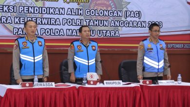 Photo of Wakapolda Malut Pimpin Sidang Terbuka Kelulusan Akhir Seleksi Pendidikan Alih Golongan (PAG) T.A 2023