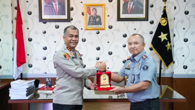 Photo of Jalin Sinergitas,Kapolda Malut Terima Kunjungan Silaturahmi Kanwil Kemenkumham