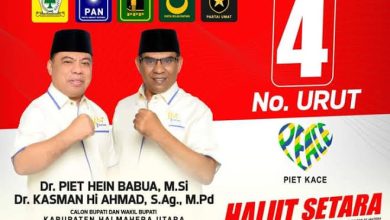 Photo of Hasil Poling Debat Pilkada Halut, Piet -Kasman Juaranya.